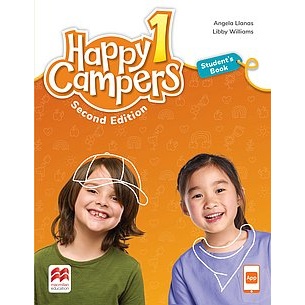 DKTODAY หนังสือ (2ED) HAPPY CAMPERS 1:SB WITH SB EBOOK&SB APP