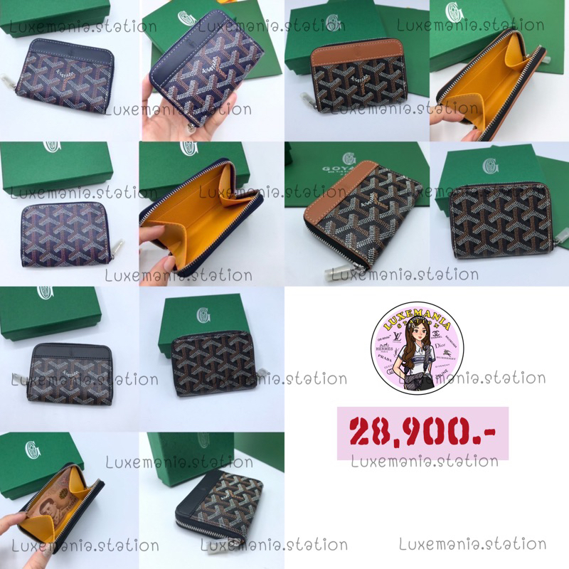 👜: New!! Goyard Matignon Mini Wallet‼️ก่อนกดสั่งรบกวนทักมาเช็คส
