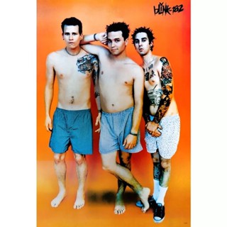 โปสเตอร์ วง Blink-182 บลิงก์-182 ภาพ วงดนตรี Blink 182 โปสเตอร์ ติดผนัง สวยๆ poster