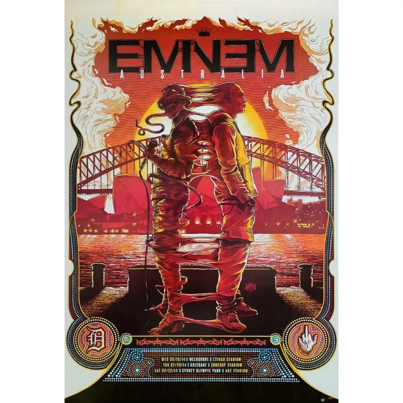 โปสเตอร์-eminem-เอ็มมิเน็ม-แร็ปเปอร์-วง-ดนตรี-รูป-ภาพ-ติดผนัง-สวยๆ-poster-34-5-x-23-5-นิ้ว-88-x-60-ซม-โดยประมาณ