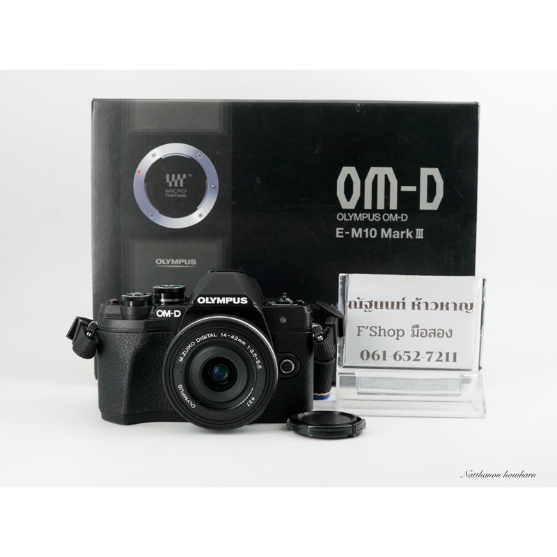 Olympus EM10 Mark III พร้อมเลนส์ มีกล่อง | Shopee Thailand