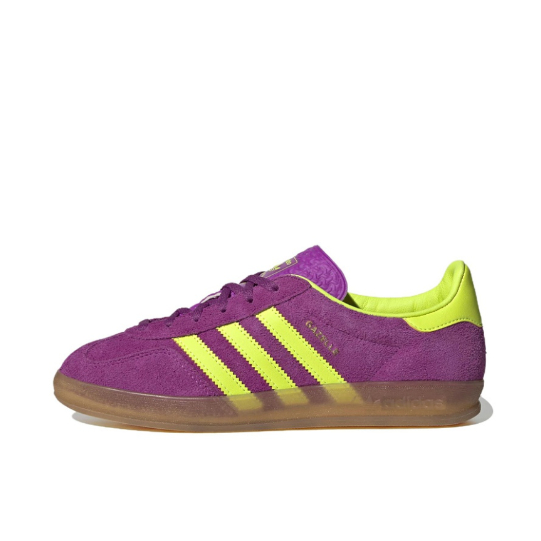 adidas-orginals-gazelle-indoor-purplish-yellow-sports-shoes-style-ของแท้-100-running-shoes