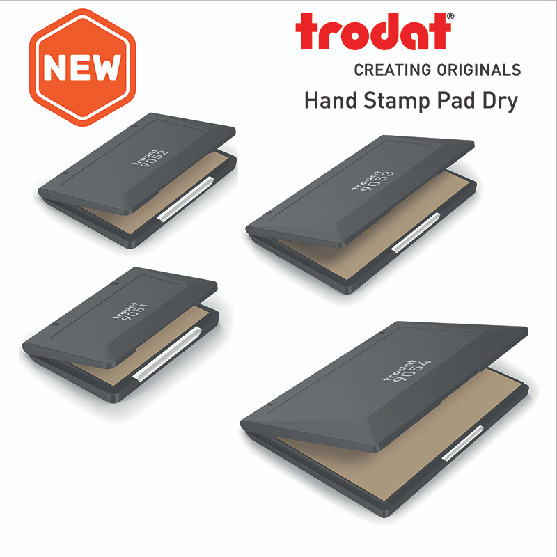 Trodat แป้นหมึกคุณภาพสูง ชนิด Unink ไม่เติมน้ำหมึก | Shopee Thailand