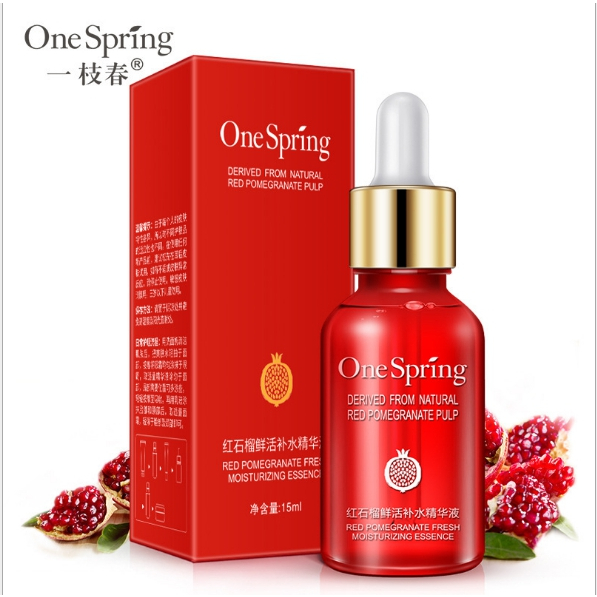 เซรั่มทับทิม-one-spring-red-pomegranate-face-serum-15-ml-ช่วยลดฝ้า-กระ-จุดด่างดำ-พร้อมส่ง-ของแท้-100-สินค้าขายดี