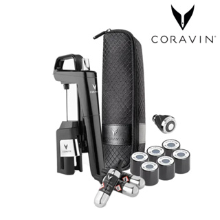 Coravin Timeless Six+ สี Piano Black คอราวิน เครื่องรินไวน์ ระบบถนอมไวน์พร้อมระบบเติมอากาศ