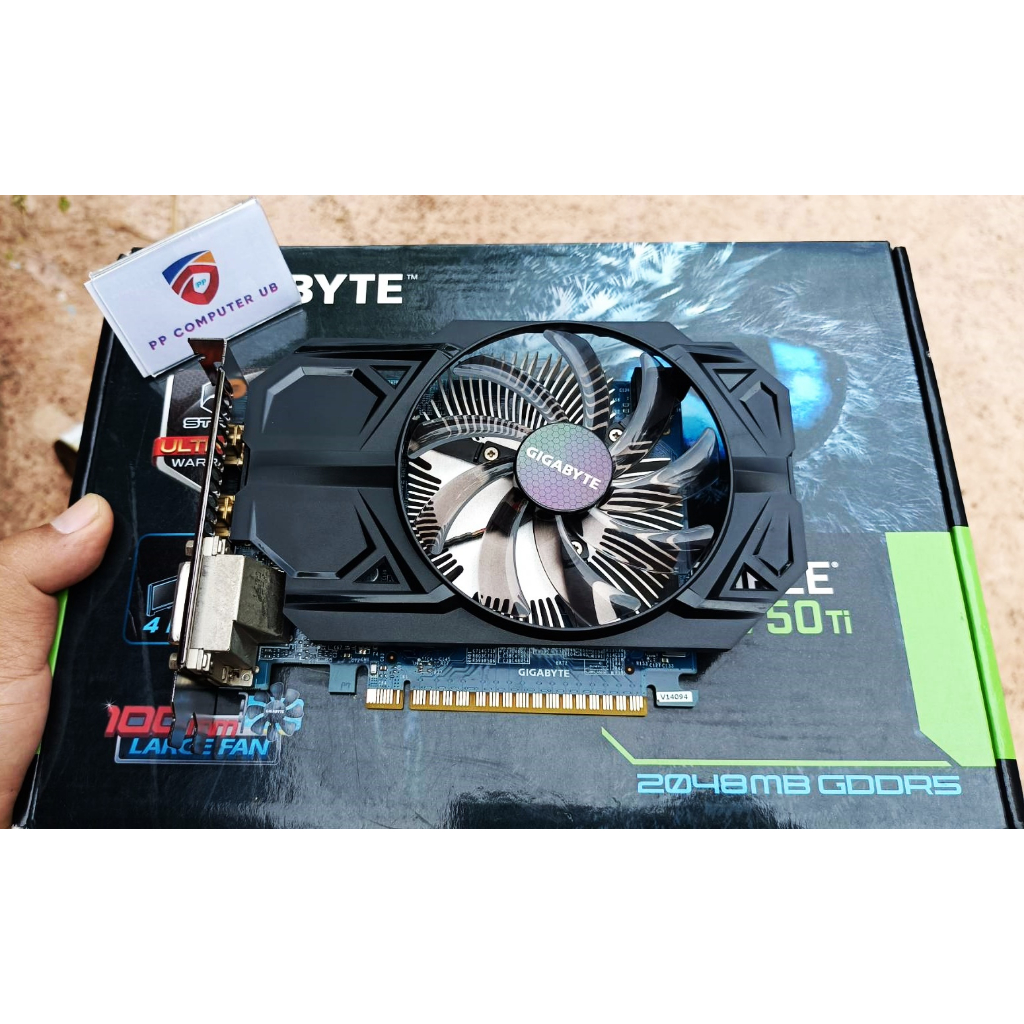 Msi GTX 950 2G Gaming X , Gigabyte GTX 750 Ti 2G ครบกล่อง การ์ดสวยกริบ ...