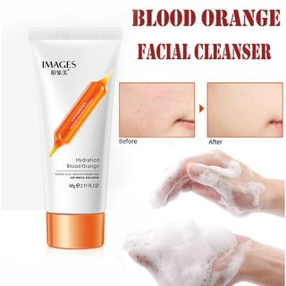 โฟมล้างหน้า IMAGES Cleanser Blood Orange 60g.