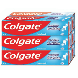 คอลเกต ยาสีฟัน ริ้วใสเย็นสดชื่น 140 กรัม แพ็ค 6 กล่อง