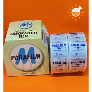 Parafilm M Laboratory Film 4 in.x125ft พาราฟิล์ม USA