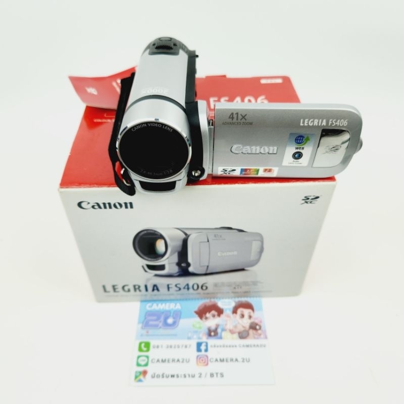 กล้องวีดีโอ-canon-legria-fs-406