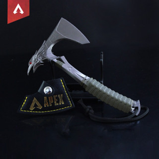 โมเดลขวาน Bloodhound Heirloom Raven Axe ขนาด 17 cm. วัสดุเหล็ก พร้อมฐานวางโชว์