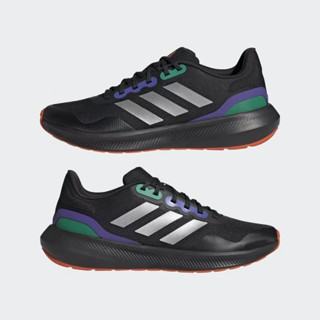 adidas รองเท้าวิ่งชายสีดำ Runfalcon 3 TR HP7570 ฿2,200 ของแท้ 100% ไม่แท้ยินดีคืนเงิน พร้อมส่ง