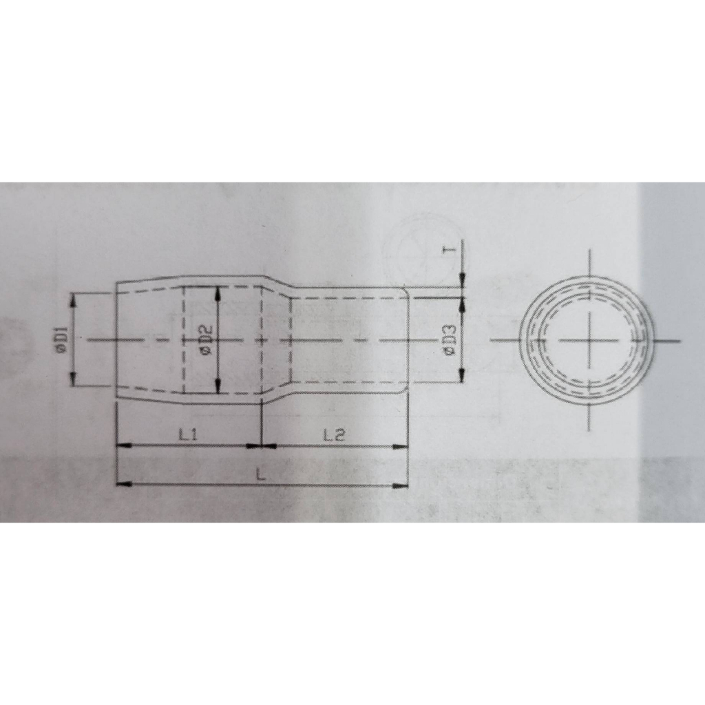 ปลอกหุ้มหางปลา-vinyl-wire-end-caps-ใช้กับสายไฟ-หางปลาเบอร์-95-240-sqmm-ราคาต่อตัว