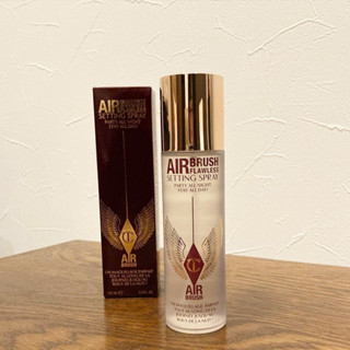 ส่งฟรี Charlotte Tilbury Airbrush Flawless Setting Spray 100ml เซ็ตติ้งสเปรย์ ล็อกเมคอัพ OCT01