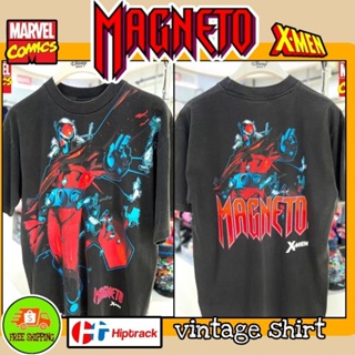 เสื้อMarvel ลาย Magneto สีดำ ฟอกเฟด ( HP-007 )