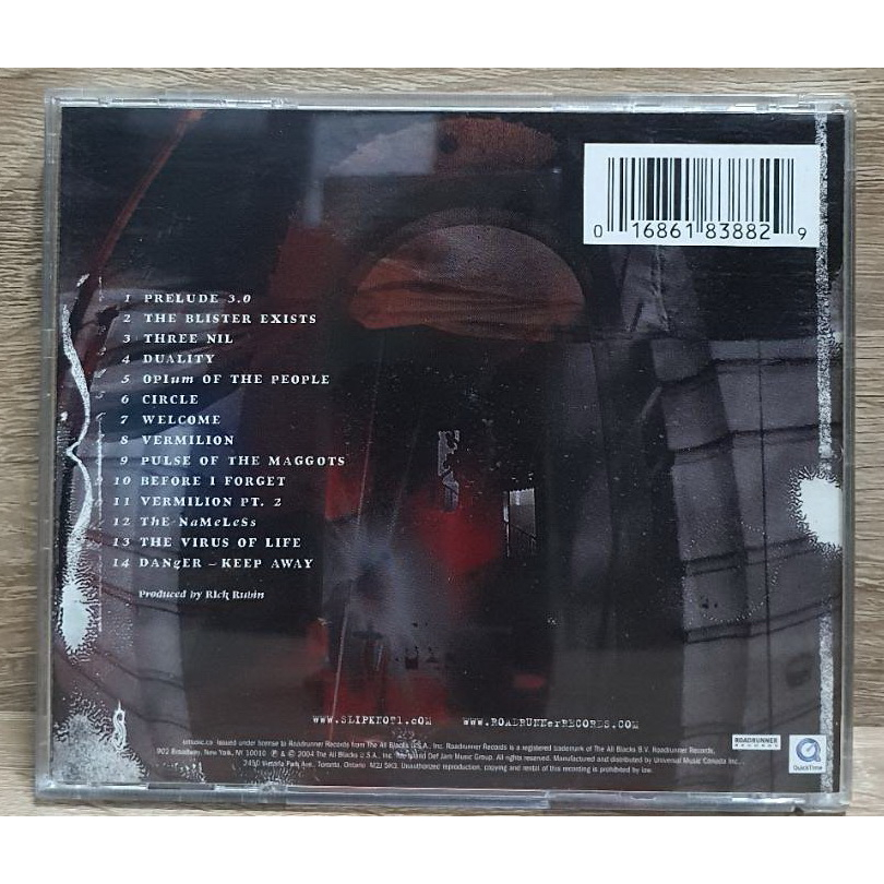 cd-slipknot-vol-3-the-subliminal-verses-ปกแผ่นสวยสภาพดีมาก-แผ่นลิขสิทธิ์แท้-made-in-canada