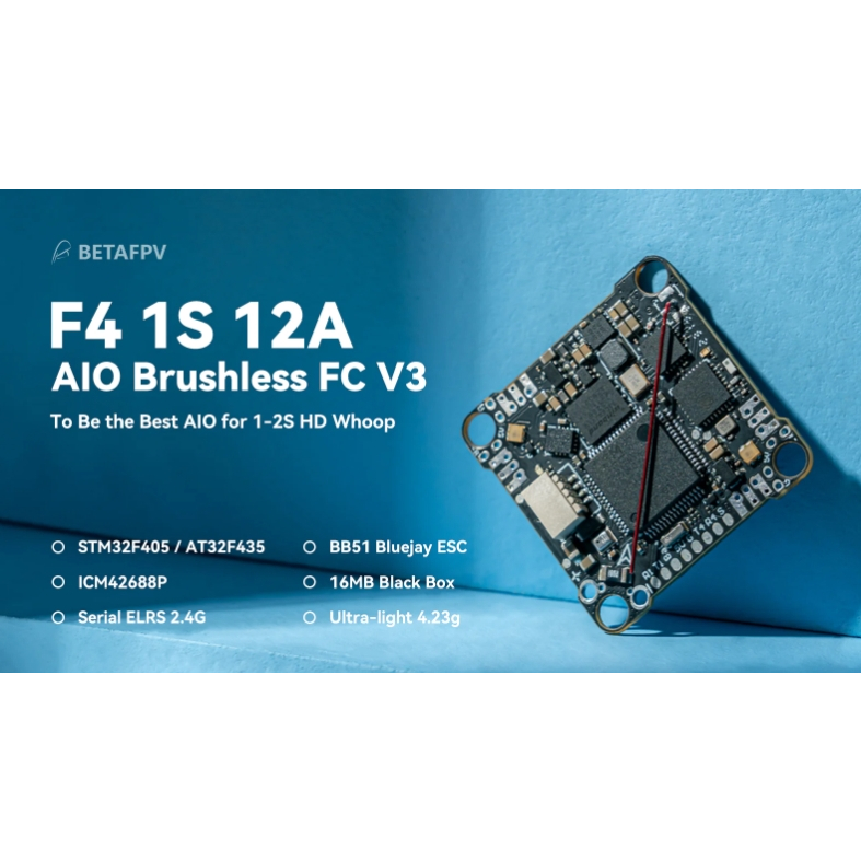 F4 1s aio store brushless flight controller