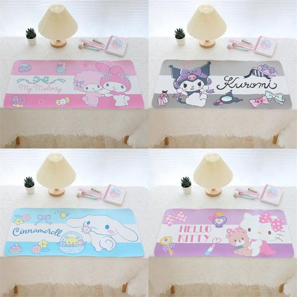 พร้อมส่ง-ราคาถูกทีสุด-แผ่นรองโน๊ตบุค-รองเม้าส์-ลาย-my-melody