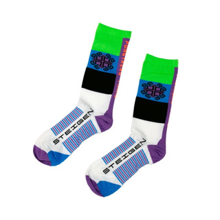 STEIGEN RUNNING SOCKS 3/4 LENGTH ลาย PONG YAENG - ถุงเท้าวิ่ง เนื้อผ้ายืดหยุ่น