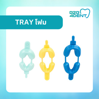 Tray โฟม Dental ถาดฟลูออไรด์โฟม Impression tray อุปกรณ์ทันตกรรม