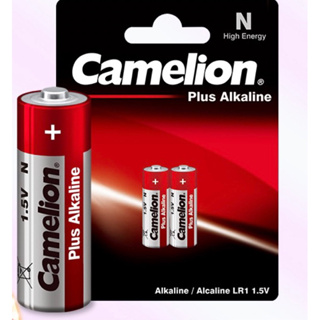 ถ่านขนาดN 1.5V Camelion Plus alkaline แพค2ก้อน ของแท้