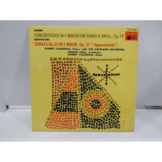 1MINI LP10นิ้ว Vinyl Records แผ่นเสียงไวนิล  CONCERTSTUCK IN F MINOR FOR PIANO &amp; ORCH., Op.79   (E10C100)