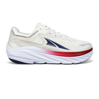 ALTRA VIA OLYMPUS MEN WHITE/BLUE - รองเท้าวิ่งทางเรียบผู้ชาย ซัพพอร์ทสูงสุด พื้นนุ่ม