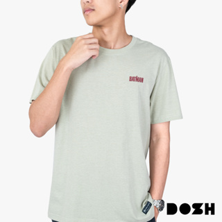 DOSH MENS BASIC-T SHIRTS BATMAN เสื้อยืดคอกลม แขนสั้น ผู้ชาย 9DBMT5277-LG