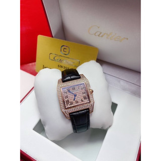 นาฬิกาข้อมือผู้หญิงพร้อมส่งงานVip Size 34mm อุปกรณ์ box set