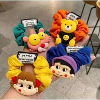 พร้อมส่ง ยางรัดผมตุ๊กตา ยางรัดผมแฟชั่น