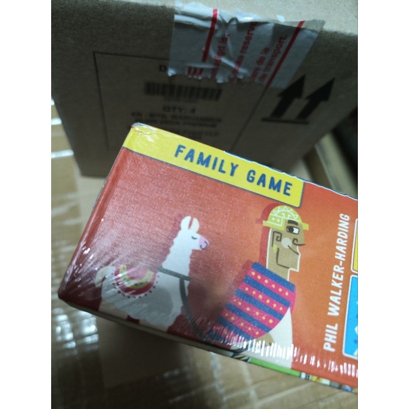 มีตำหนิเล็กน้อย-llamaland-euro-family-board-game