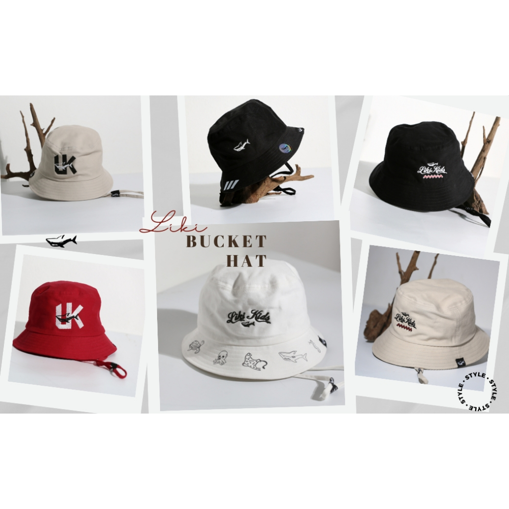 NEW!!! หมวกทรงบัคเกตสุดอินเทรนด์ Bucket Hat | Shopee Thailand