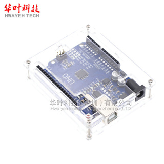 Arduino UNO R3 CH340G for Arduino Compatible พร้อมสาย USB 30 cm+case