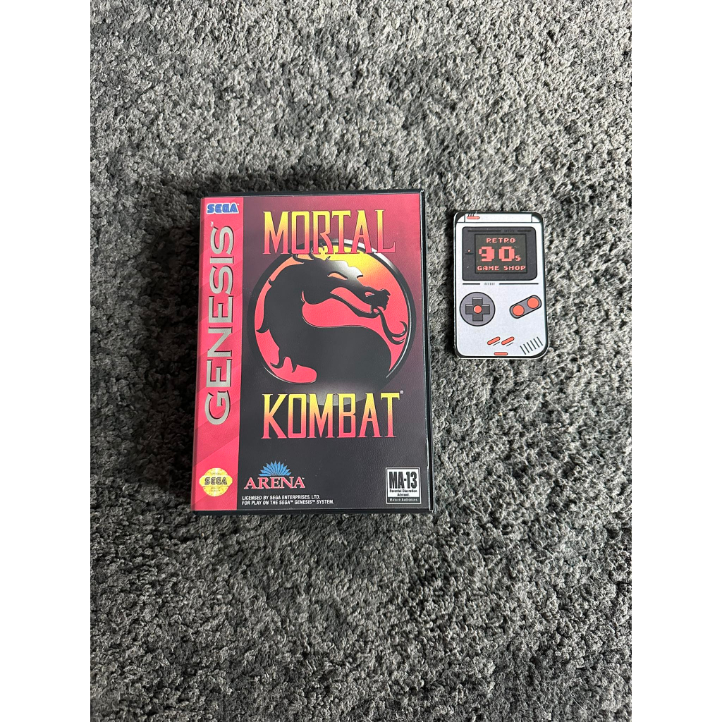 Trader Games - MORTAL KOMBAT KANZENBAN SEGA MEGA-CD NTSC-JAPAN (COMPLETE WITH SPIN CARD - VERY