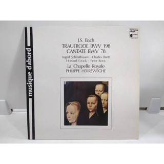 1LP Vinyl Records แผ่นเสียงไวนิล J.S. Bach TRAUERODE BWV 198  (E12F88)
