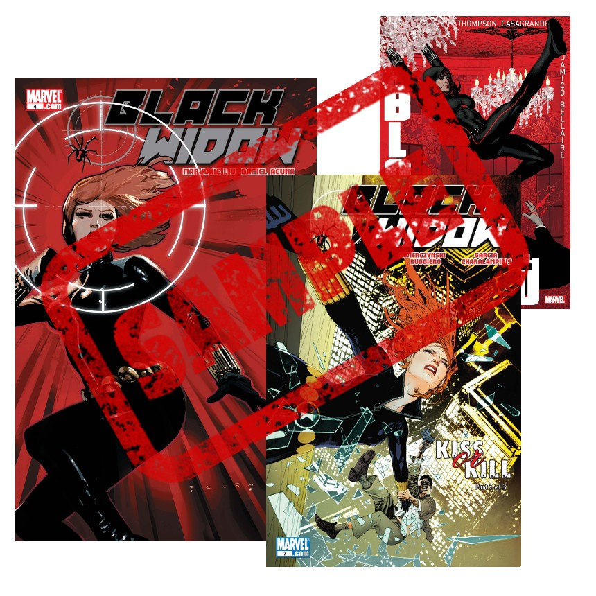 black-widow-comic-books-พิเศษ-ชุด-กล่องสุ่ม-หนังสือการ์ตูนภาษาอังกฤษ-english-comics-book-marvel-มาร์เวล