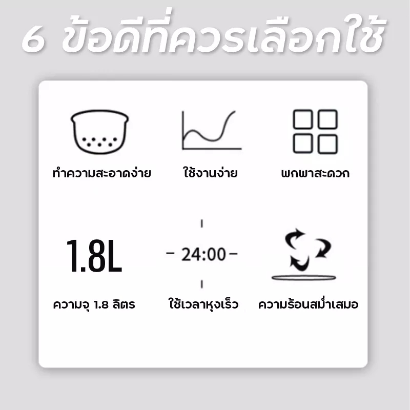 หม้อหุงข้าว-meier-หม้อหุงข้าวไฟฟ้า-หม้อหุงข้าวราคาถูก-ขนาด-1-2-1-8ลิตร-หม้อหุงข้าวอเนกประสงค์-หม้อชั้นในหนาไม่ติดกระทะ