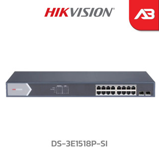 HIKVISION POE SWITCHING 16+2 PORT รุ่น DS-3E1518P-SI (ICT SPEC)