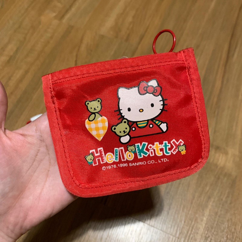 กระเป๋าใส่เงิน-ใส่การ์ดได้-sanrio-kitty-คิตตี้-ของแท้จากญี่ปุ่น
