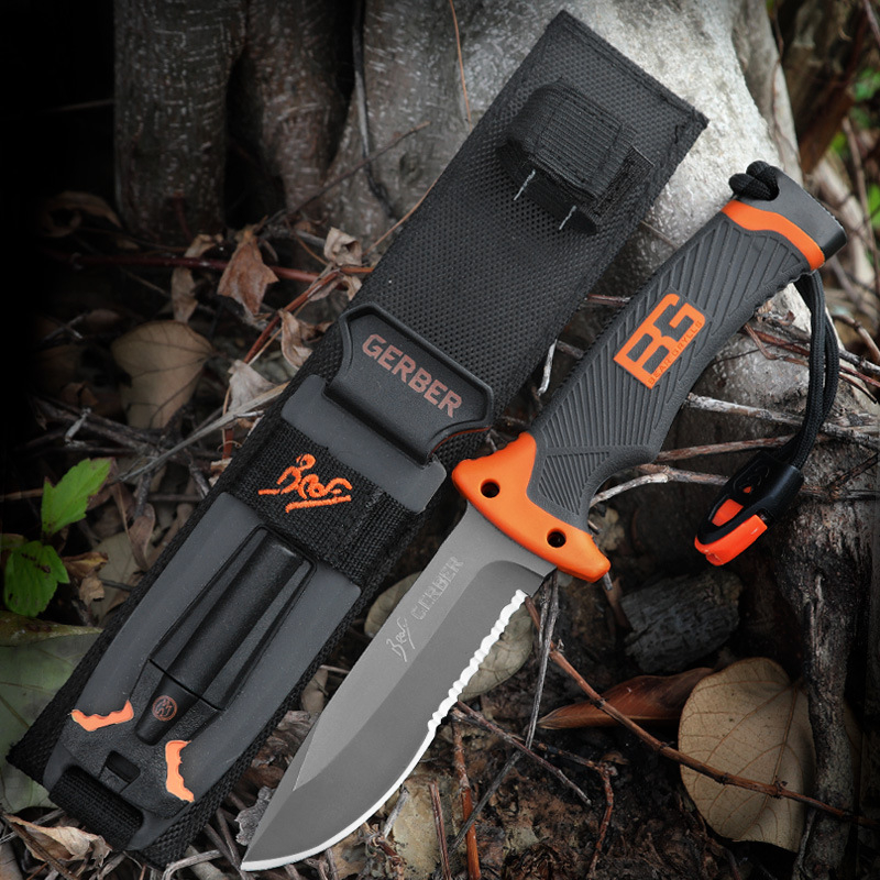 มีดเดินป่า-gerber-bear-grylls-ultimate-มีดยังชีพ-มีดพก-bushcraft-knife