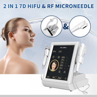 Ultrasonic 7D HIFU Machine RF Microneedling เครื่อง 7d hifu ยกกระชับหน้า smas