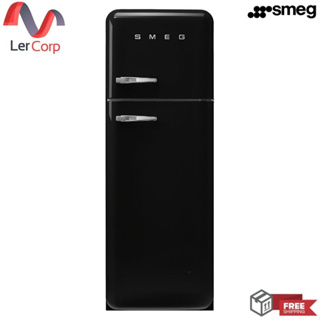 [0% 10 เดือน] (Smeg) ตู้เย็น Smeg 50’s Retro Style รุ่น FAB30RBL5 สีดำ
