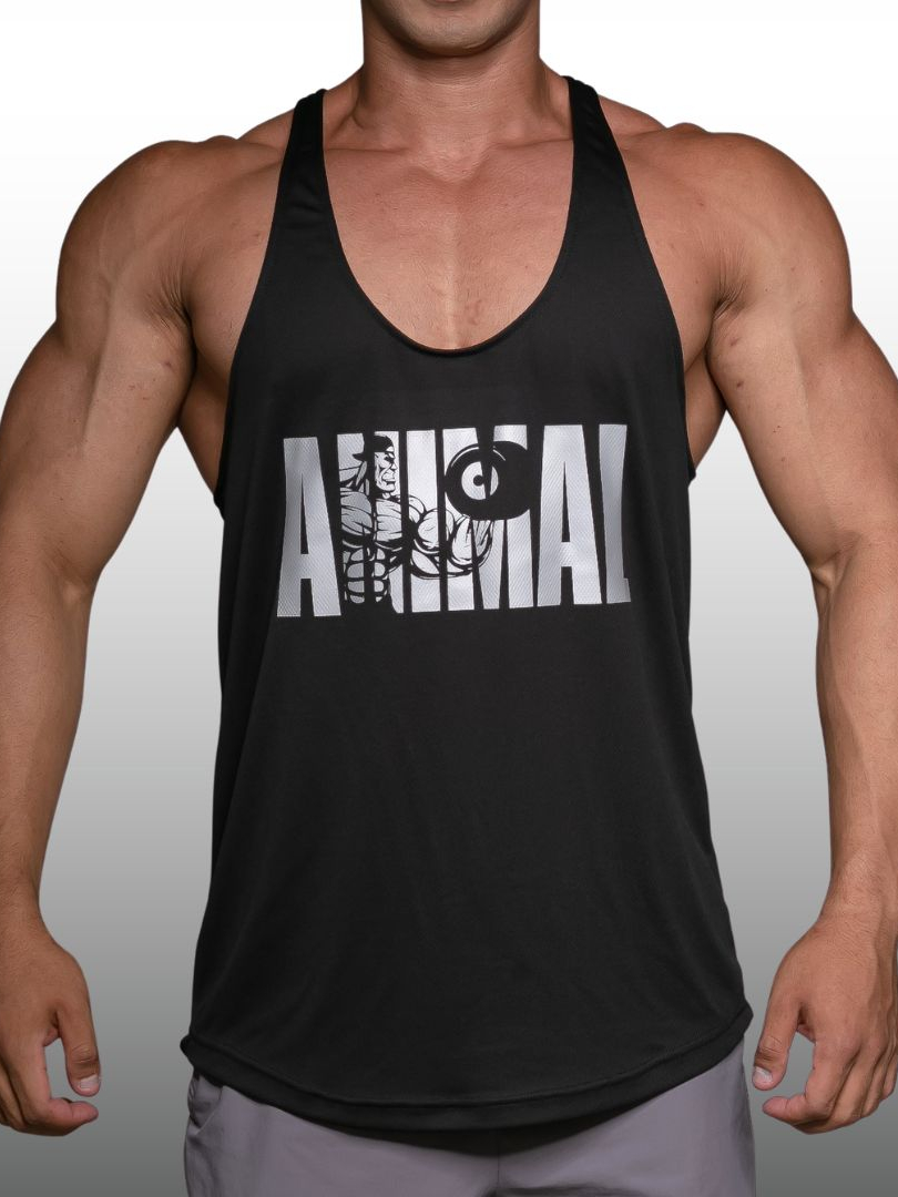 animal-เสื้อกล้ามเพาะกายทรงคลาสสิค-bodybuilding-dry-fit-gym-tank-top