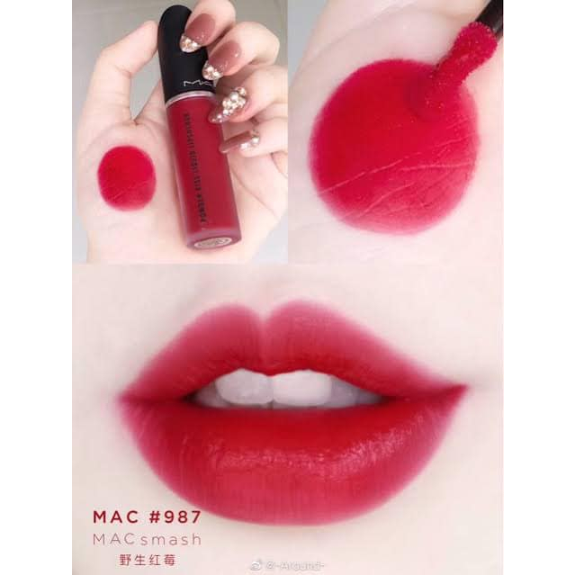 sep02-ส่งฟรี-mac-powder-kiss-liquid-5ml-ลิควิดลิปสติกเนื้อสัมผัสไร้น้ำหนัก-marrakesh-mere