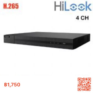 เครื่องบันทึก HILOOK NVR -104MH-D/4P 4CH. 4MP IP