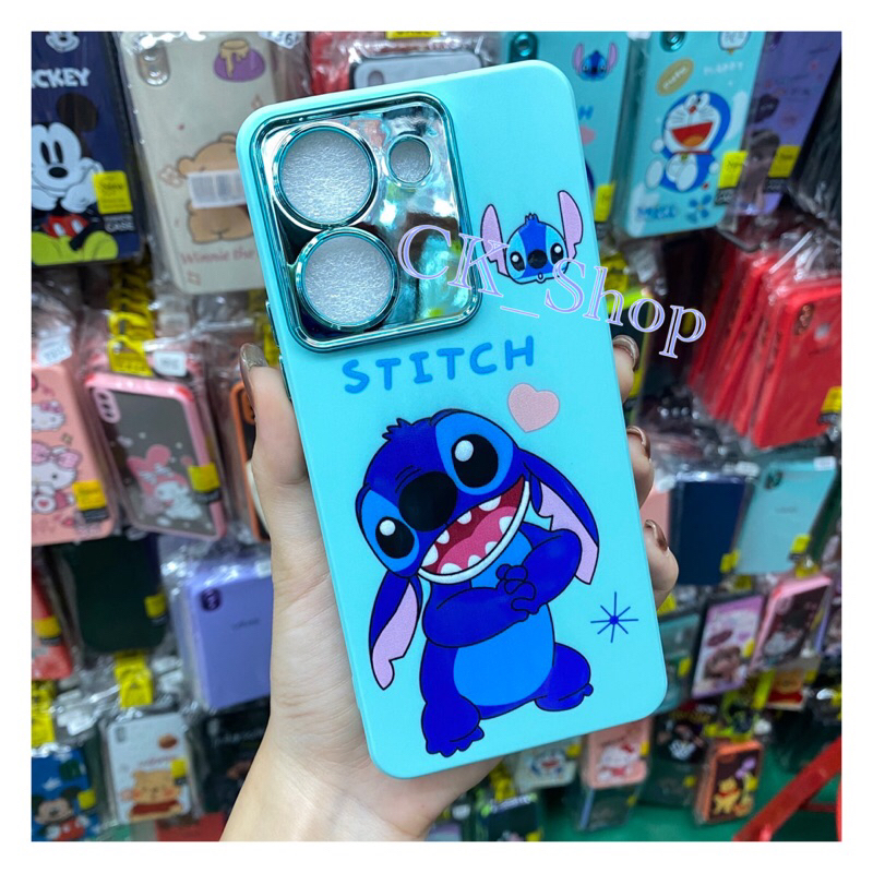 เคสกำมะหยี่โครเมียมกล้องการ์ตูนสำหรับรุ่น-vivo-v27-5g-สินค้าพร้อมส่งในไทย