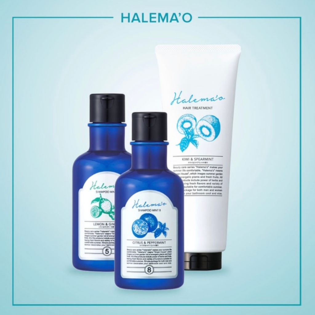 DEMI HALEMA'O SHAMPOO MINT 250ML แชมพูชนิดเย็น เพิ่มความสดชื่นและขจัด ...