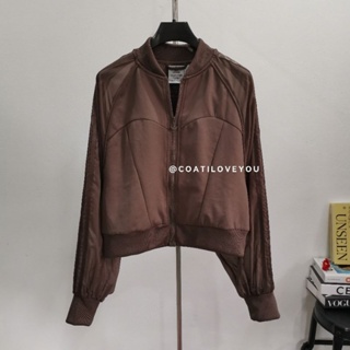 ALWAYS​ ORIGINAL​ SUPER GIRL TRACK​ TOP BROWN​ JACKET​