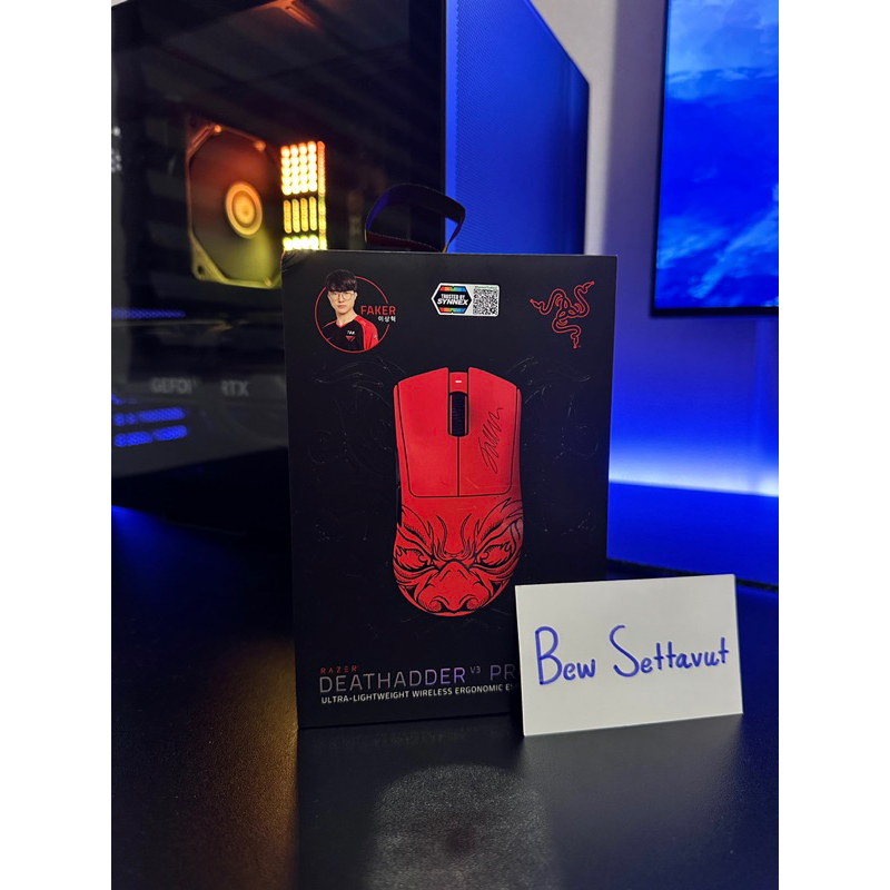มือ 1 Razer DeathAdder V3 Pro Faker Edition ( Ergo Gaming Mice ...