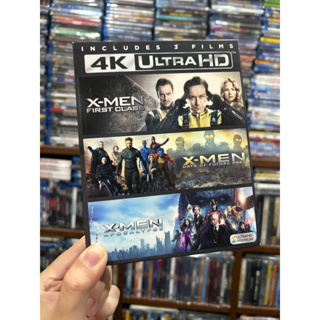 4K Ultra HD + Blu-ray : X-Men 3 Films Collection Boxet น่าสะสม